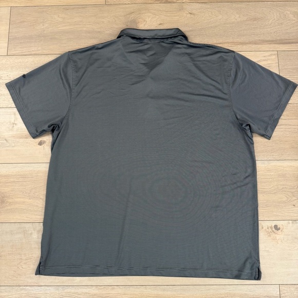 Callaway Men's Fine Line Stripe Gray Polo Shirt Short Sleeve - Picture 11 of 12